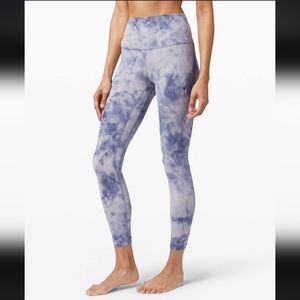 Lululemon Align Pant 25" *Diamond Dye Iced Iris Peri Purple